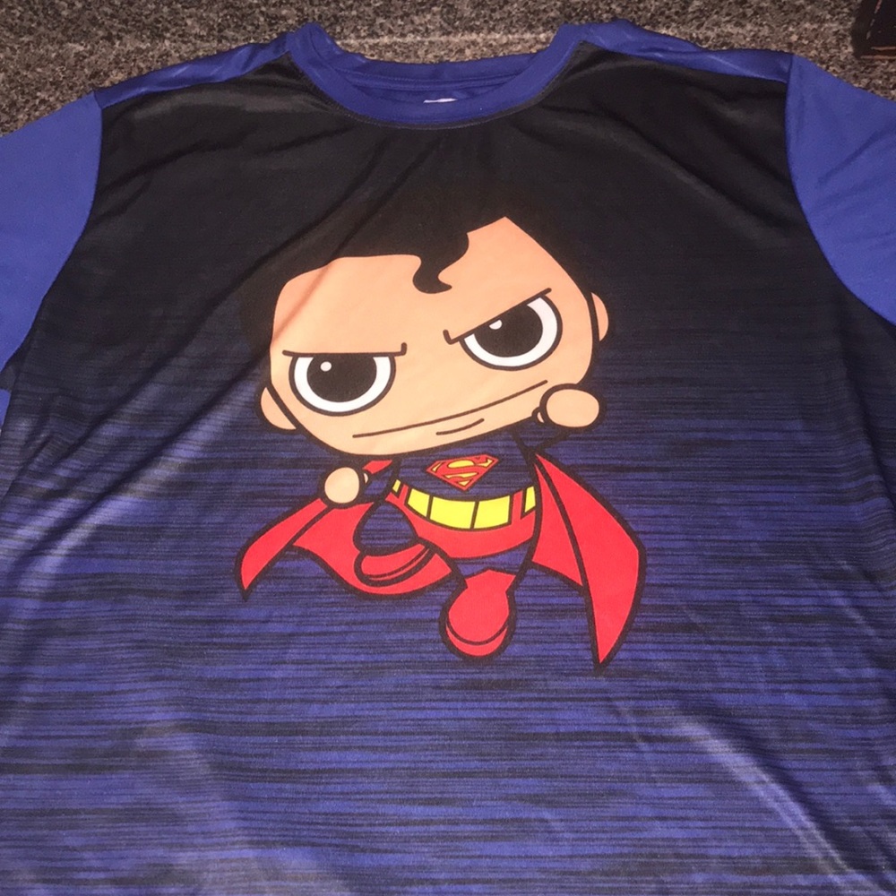 Chibi Superman Athletic Tee